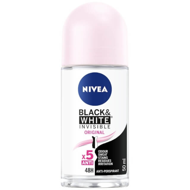 Nivea Invisible for Black & White Woman Deo Roll-On 50 ml