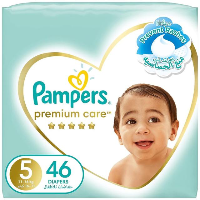 Pampers Premium Care, Size 5, 11-16kg, 46ct