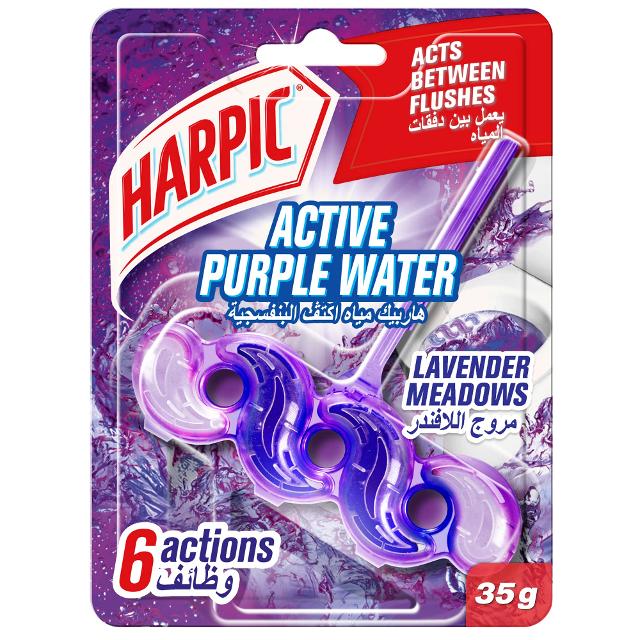 Harpic Active Fresh Power 6 Lavender Meadows 35g