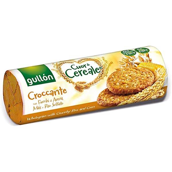 Gullon Wholegrain With Crunchy Rice And Corn 300g