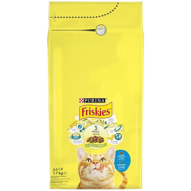 Purina Friskies with Salmon and Vegetables 1.7Kg