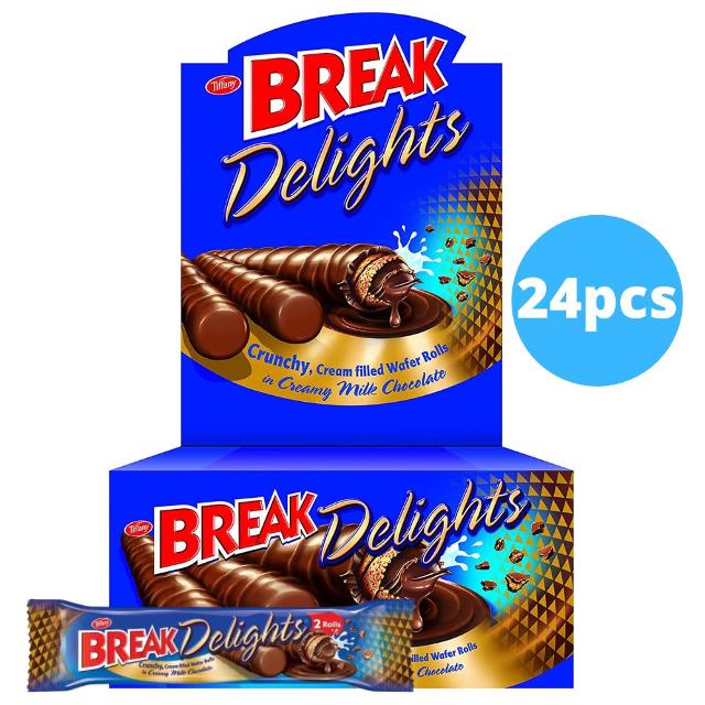 Tiffany Break Delights Wafer Rolls 16.5g x 24pcs
