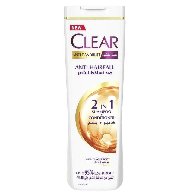 Clear Women's Anti-Dandruff Shampoo Anti-Hair Fall, 360ml