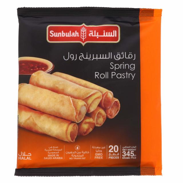 Sunbulah Spring Roll Pastry 345g