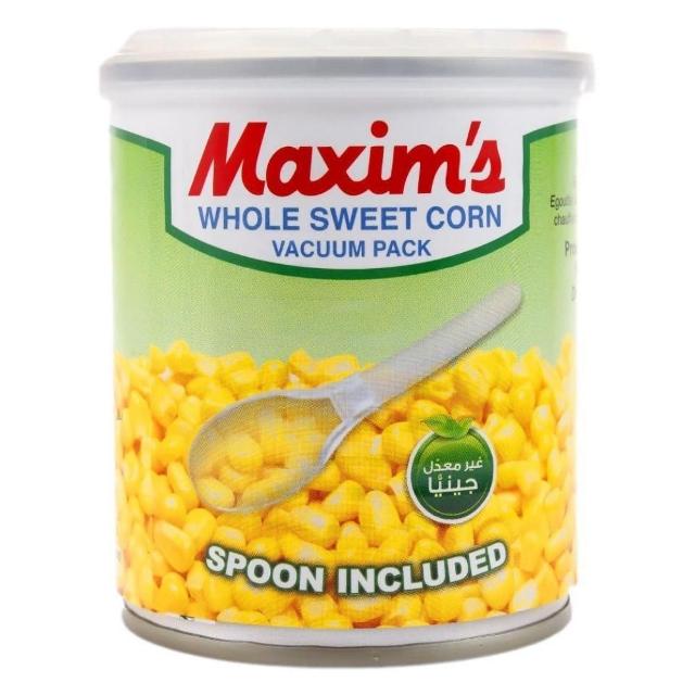 Maxims - Sweet Corn With Spoon 180g
