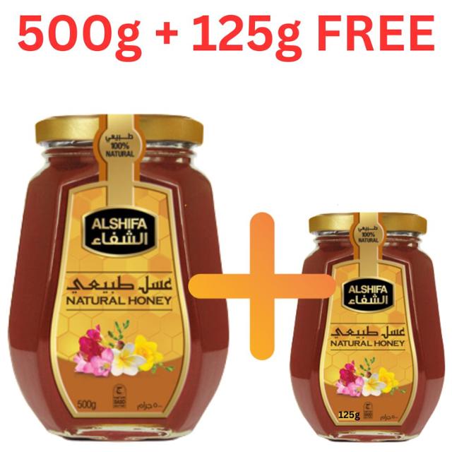 Sunbulah Natural Honey 500g + 125g FREE