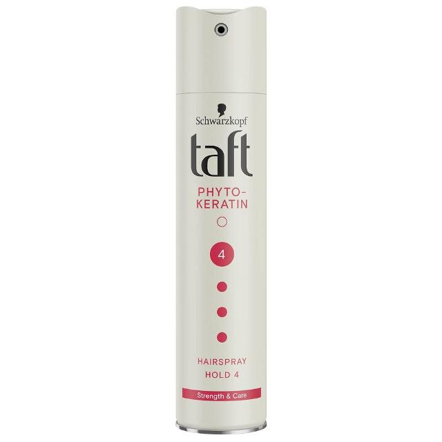 TAFT Schwarzkopf Hair Spray  Hold 5 Phyto - Keratin - 250ml