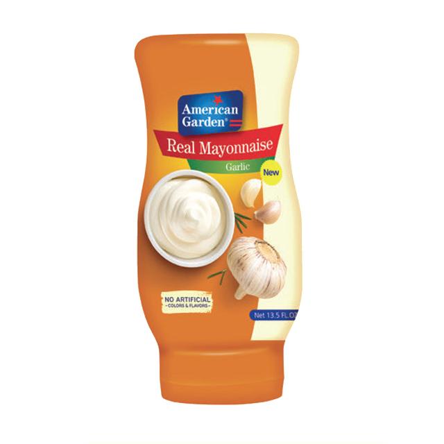 American Garden Real Mayonnaise Garlic 400ml
