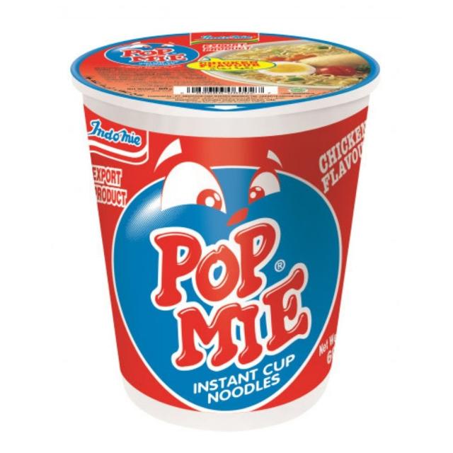 Indomie Cup Pop Mie Noodles Chicken Flavor Cup 60g