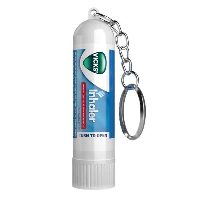 Vicks Inhaler - Provides Instant Relief From Blocked Nose, 0.5 ml Tube