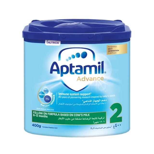 Aptamil 2 Follow On Formula Milk 400g