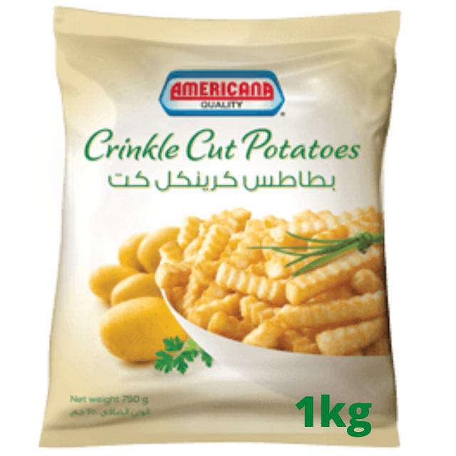 Americana Crinkle Cut French Fries 1kg