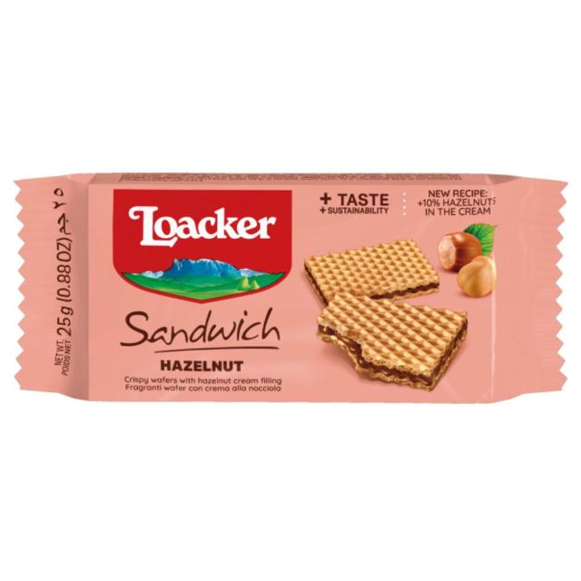 Loacker Sandwich Hazelnut 25g