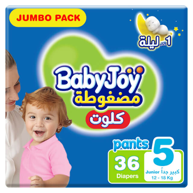 BabyJoy - Jumbo Pack, Junior, 12-18kg - 36 count