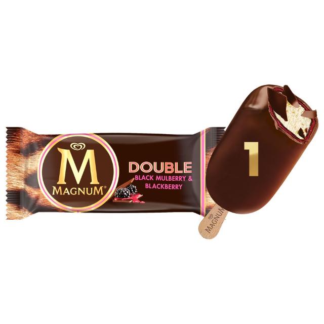 Magnum Ice Cream Stick Double Mulberry & Blackberry 95ml