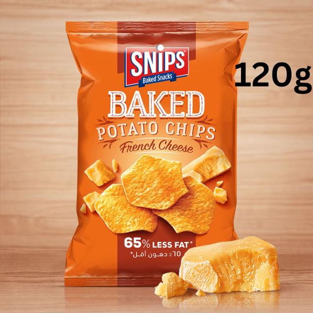 Snips Baked Potato Chips French Cheese 120g