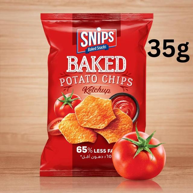 Snips Baked Potato Chips Ketchup 35g