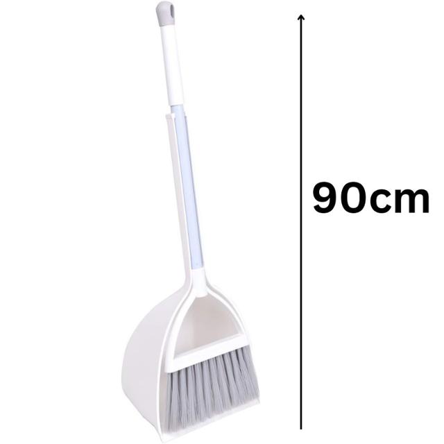 Broom And Dustpan Set - 1 set (Plastic)