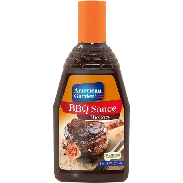 American Garden Barbecue Sauce Hickory Gluten-Free, Vegetarian, 510 gm