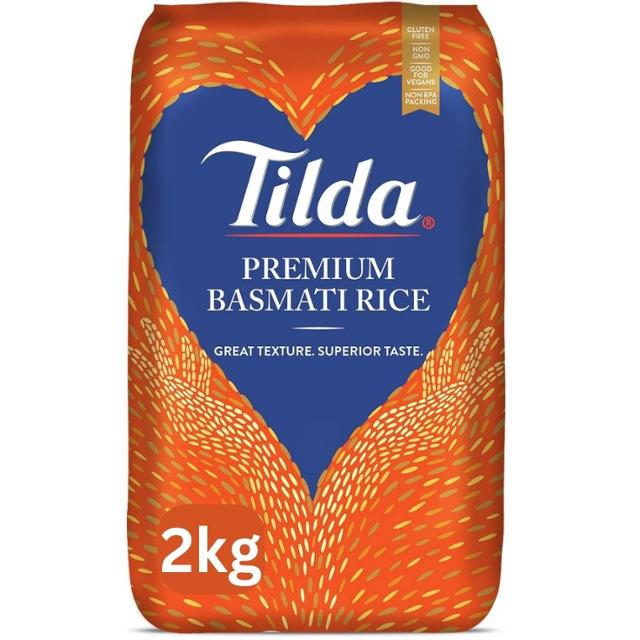 Tilda Easy Cook Basmati Rice 2kg