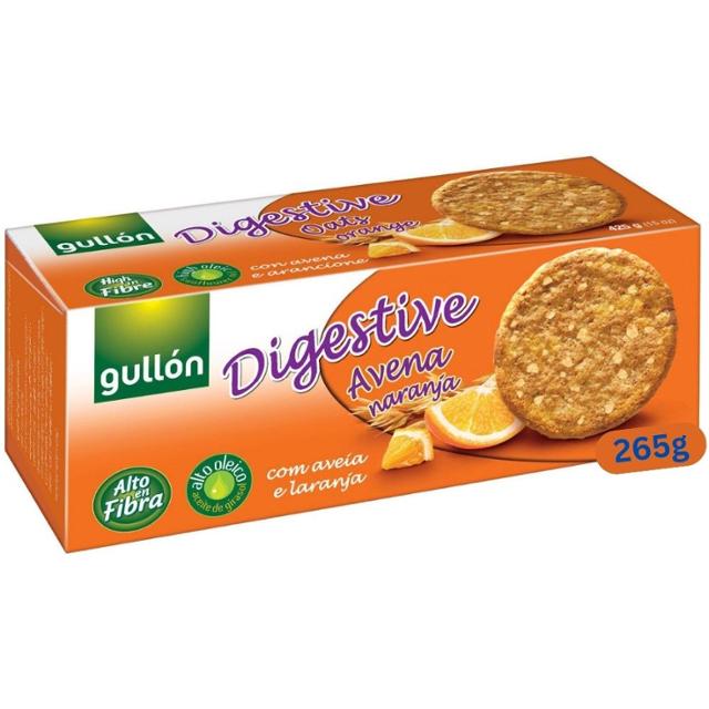Gullon Digestive Oats & Orange 265g
