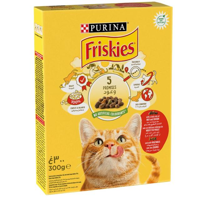 Purina Friskies With Beef and Chicken 300G