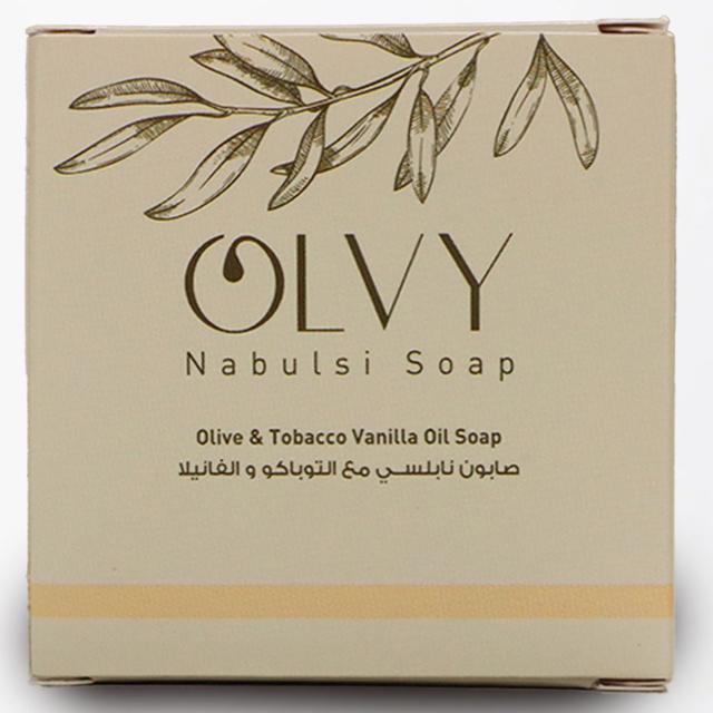 Olvy Nabulsi Soap Bar Olive & Tobacco Vanilla