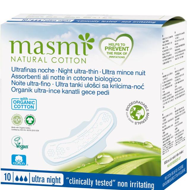 Masmi Natural Cotton Ultra Night Long 10