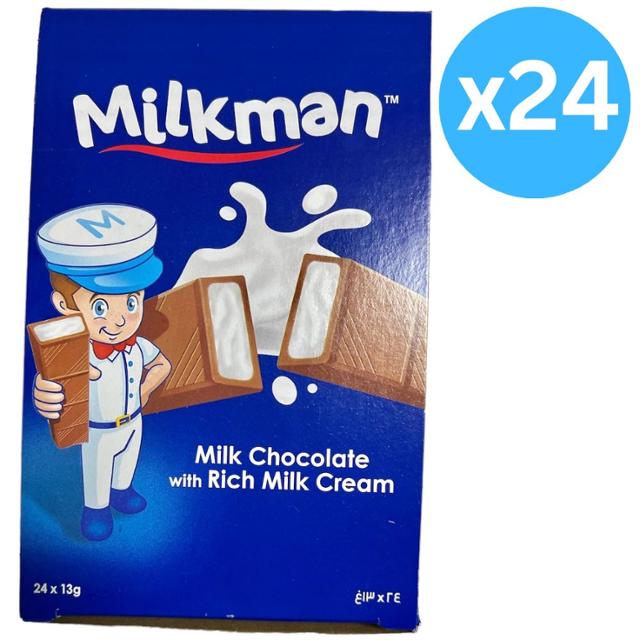 Milkman Chocolate With rich Milk Cream 13g x 24pcs