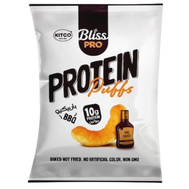 A - Kitco Bliss Pro BBQ Protein Corn Puffs 50g