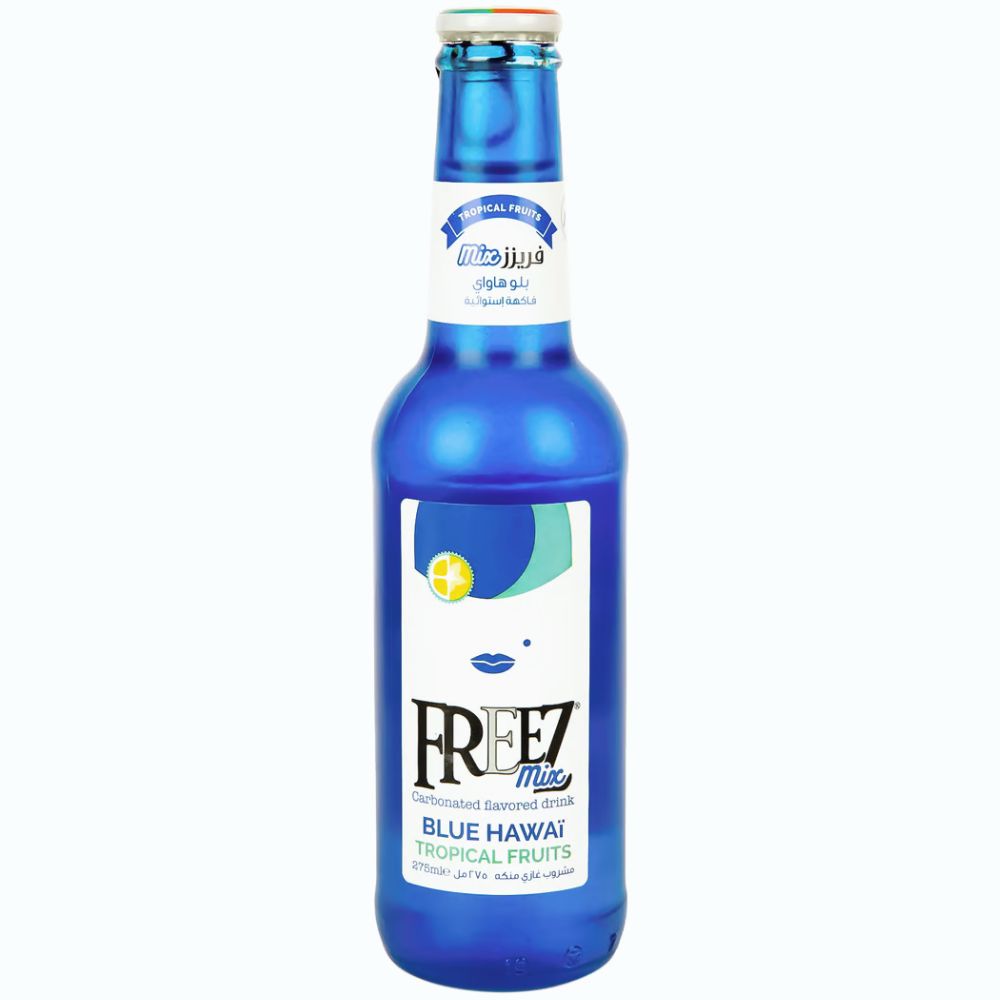 Freez Blue Hawaii Tropical Fruits Carbonated Mix Drink 275ml
