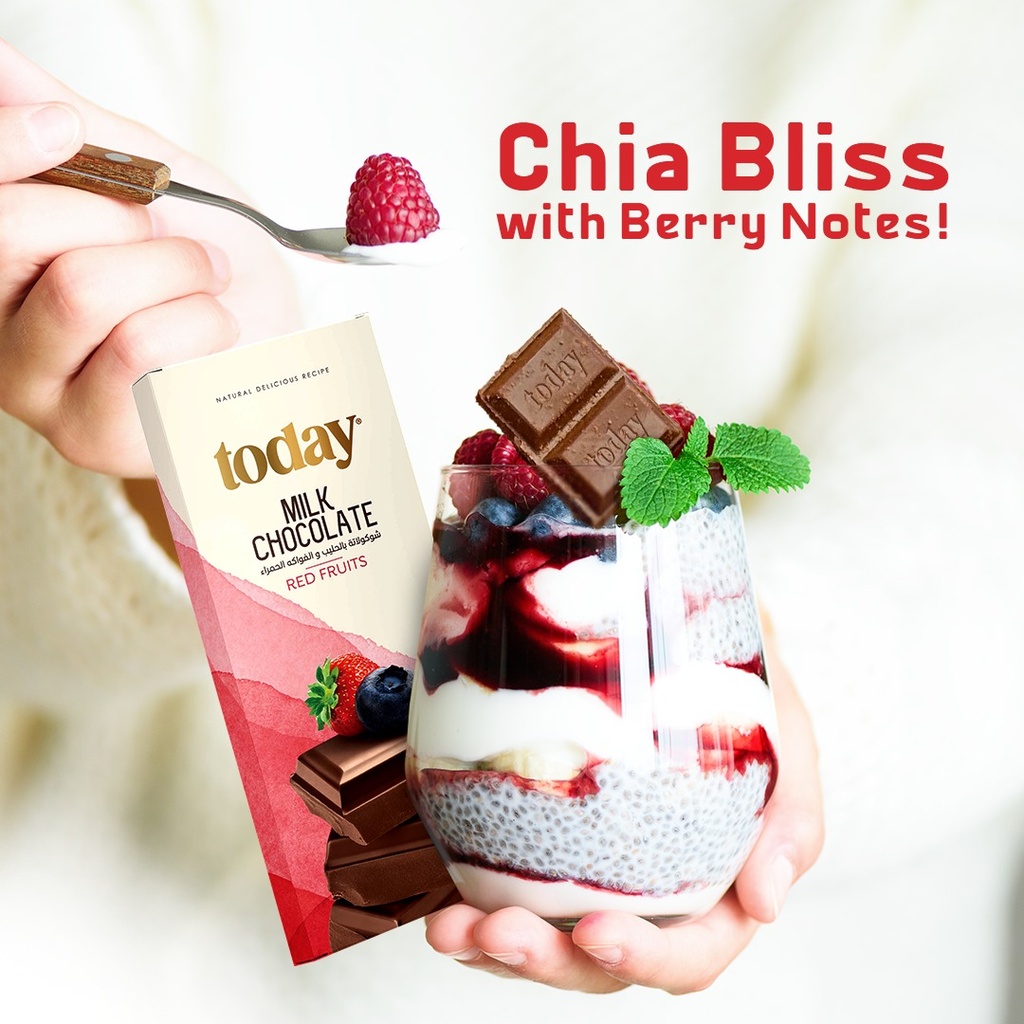 Today Dressing Chocolate - Red Fruits 250g