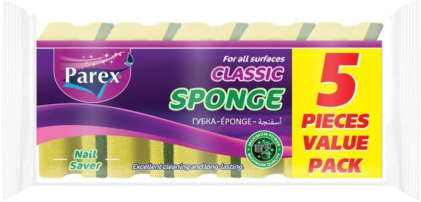 Parex Classic Sponges, 5 Pieces
