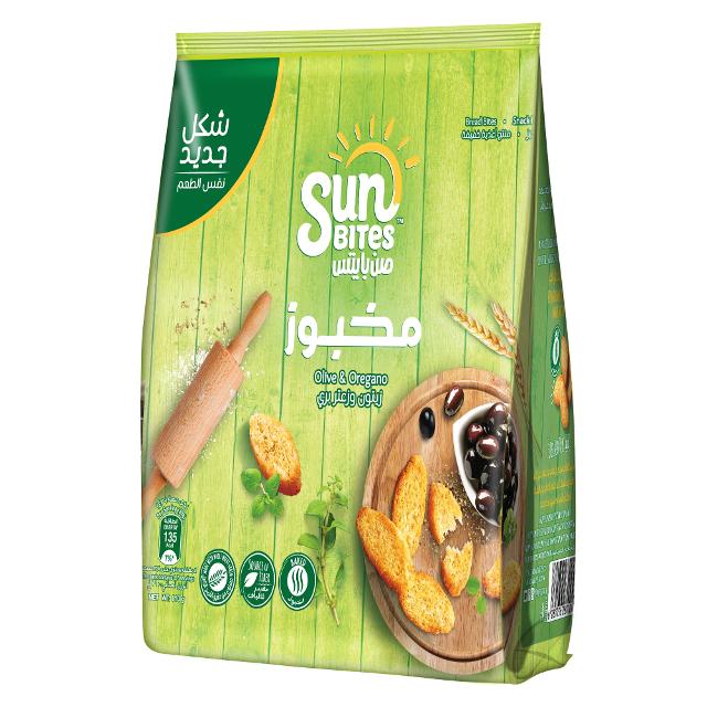Sunbites Olive And Oregano Bread Bites 50g