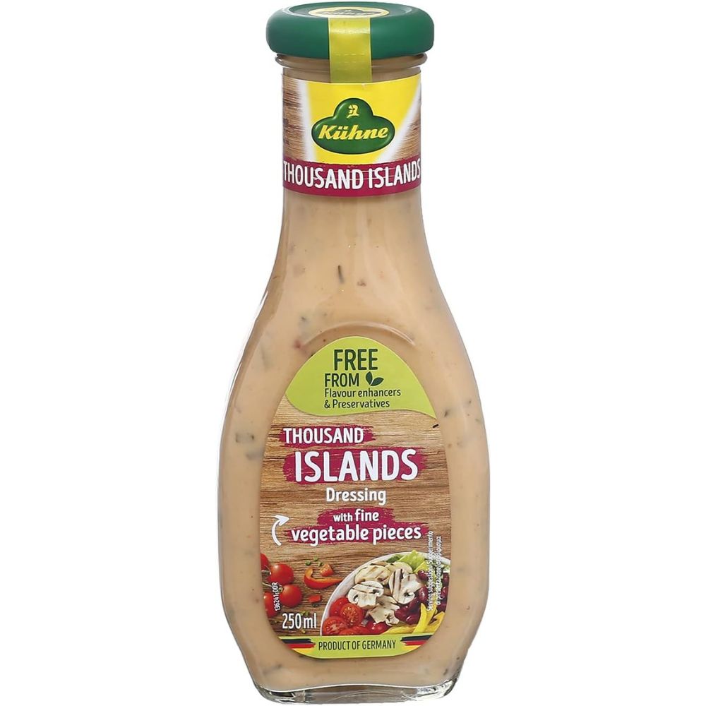 Kuhne Thousand Island Dressing With fine Vegetable Pieces 250ml