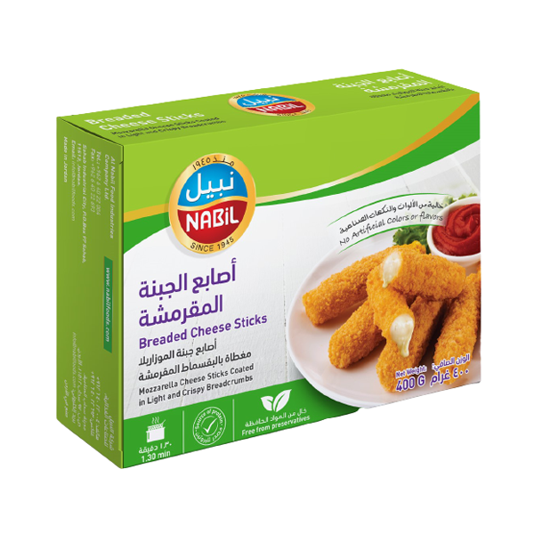 Nabil Breaded Cheese Sticks 400g