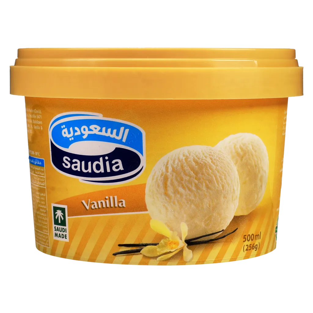 Saudi Ice Cream Vanilla 500ml