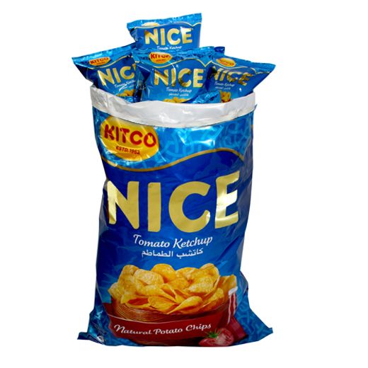 A - Kitco Potato Chips Ketchup 14g x 21pcs