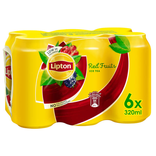 Lipton Ice Tea Berry Cocktail 330ml x 6