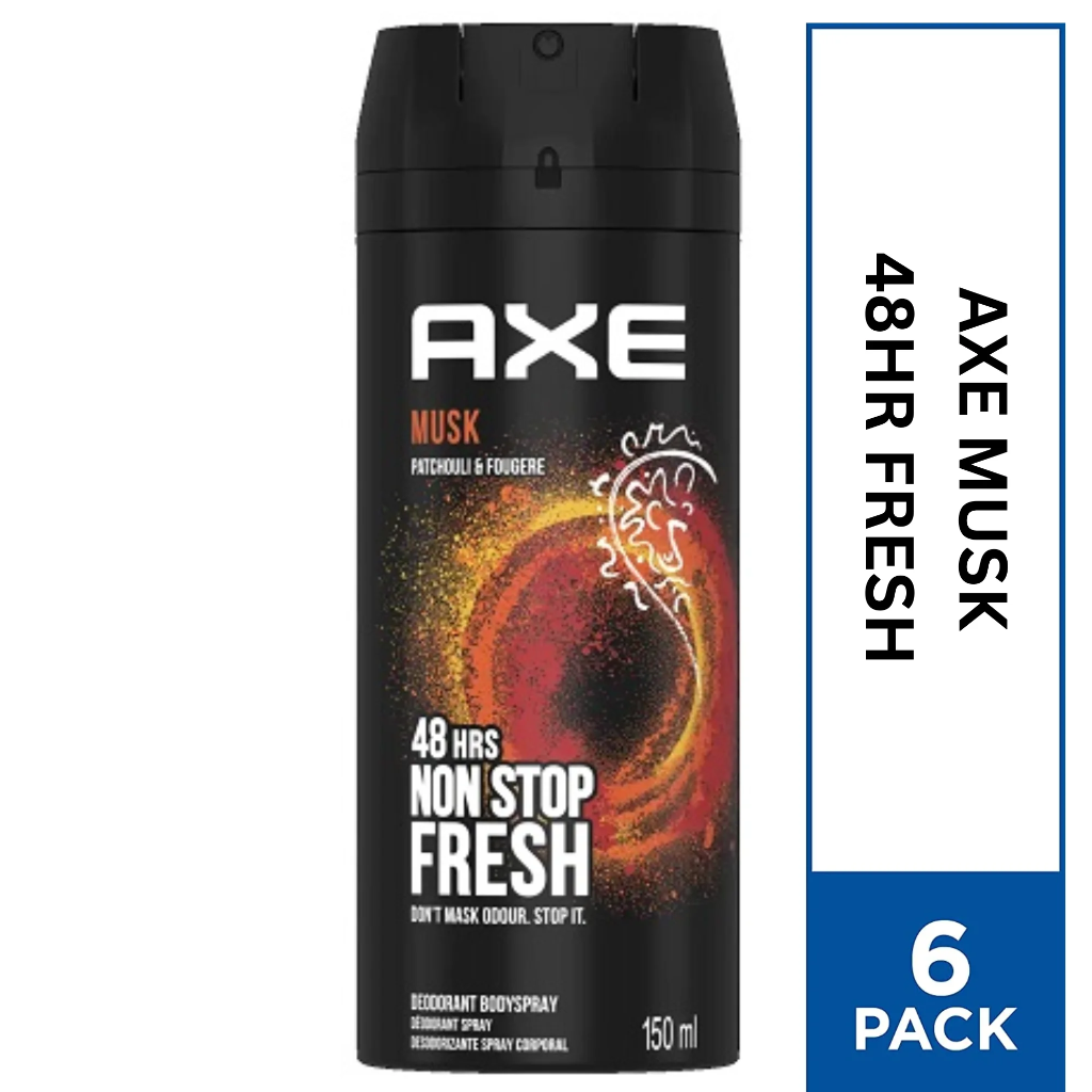 Axe Musk Deodorant Body Spray, 150ml 
