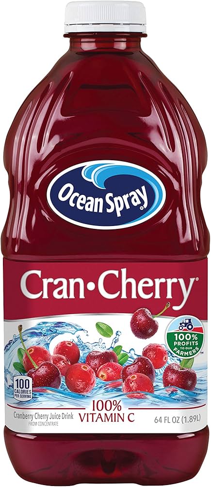 Ocean Spray Cran-Cherry Cranberry Cherry Juice Drink, 1.89L