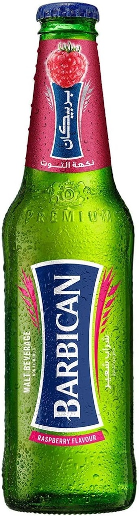 Barbican Glass Bottle - Raspberry Flavor (330 ml)