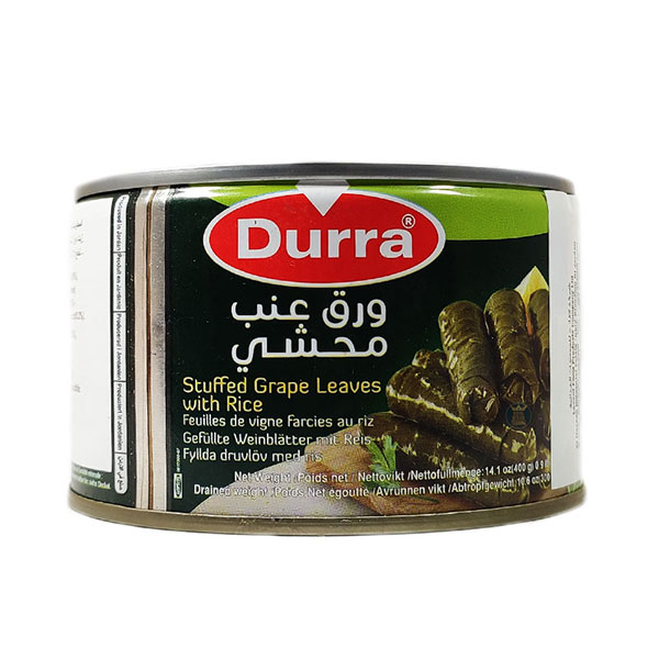 Durrah Small Stuffed Vine Leaves With Rice 400g