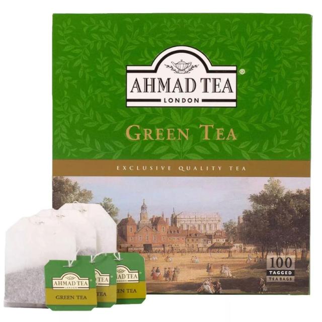 Ahmad Tea Green Tea 100TB