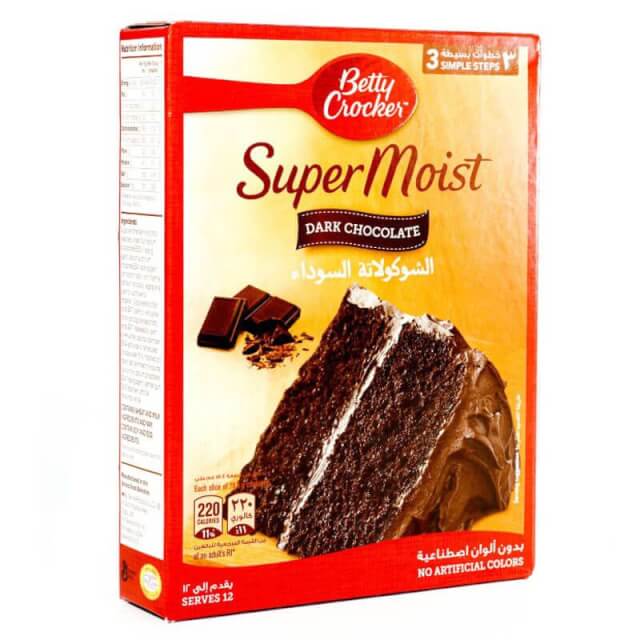 Betty Crocker Dark Chocolate Cake Mix 500g