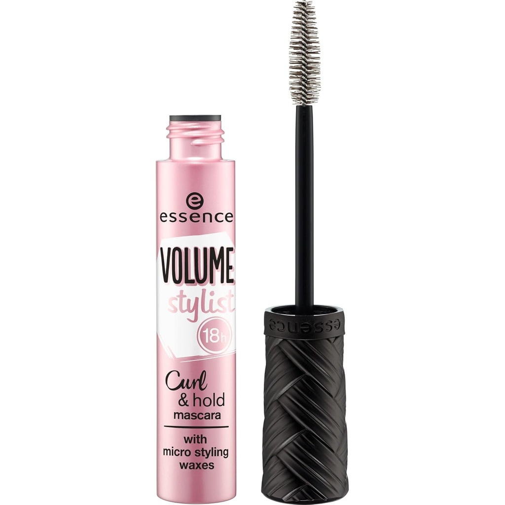 Essence | Volume Stylist 18Hr Curl & Hold Mascara with Micro Styling Waxes - Black 