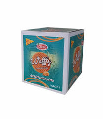 Jordina Waffly Caramel Filled Waffle 12 Pcs 