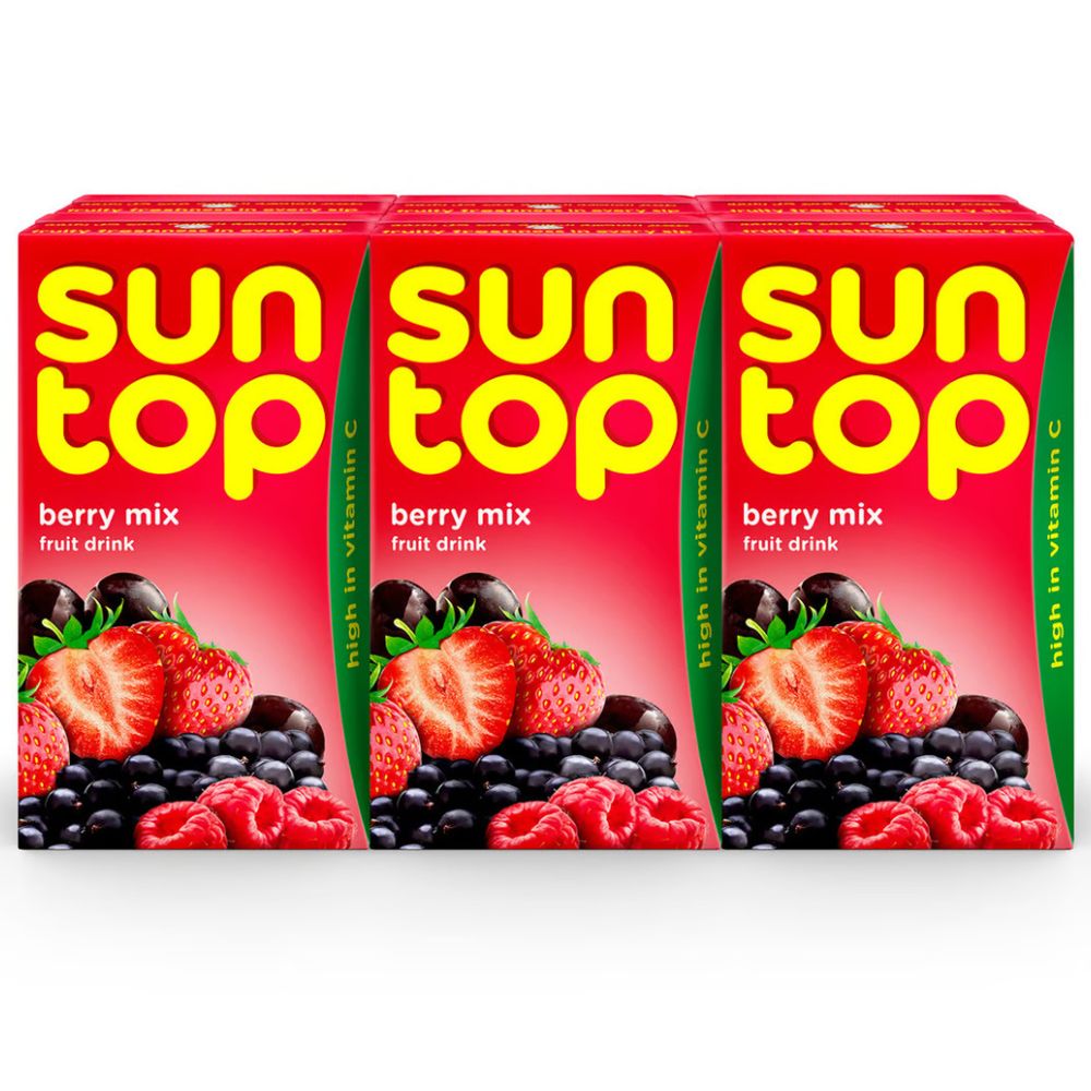 Suntop Berry Mix Fruit Drink 4 x 250 ml 