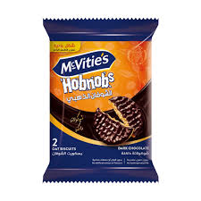 McVities Hobnob's Golden Oat Biscuit Chocolate 24g