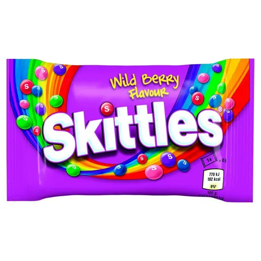Skittles Candy Wild Berry Flavored 38g
